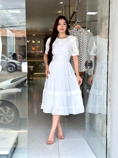 Vestido Bianca midi