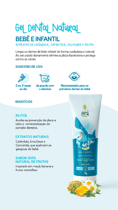 Gel Dental Infantil Natural - comprar online