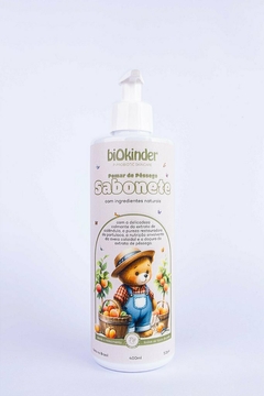 Sabonete Líquido 400ml Pomar de Pêssego Biokinder