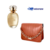 Kit Bolsa Transversal Feminina Marrom + L'eau de Lily Desodorante Colônia 75ml - comprar online