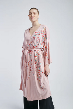 KIMONO KAWAI PINK BRUSHED