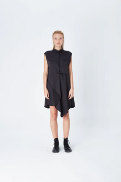 VESTIDO CAMISA ORIGAMI BRUSHED - comprar online