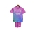 Kit Infantil AC Milan II 23/24 - Puma - Rosa com detalhes em roxo e verde