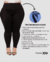 Calça Legging Plus Size Feminina Beach Gloss Cintura Alto - loja online