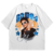 Graphic T-Shirt Bruno Mars "Blue & Orange"