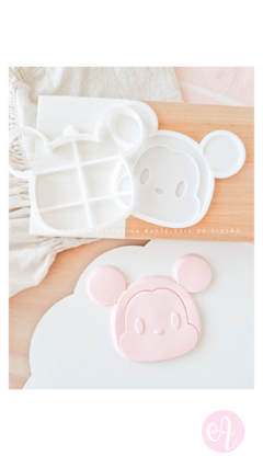 Stamp + Cortante Mickey CARITA Muy Alfon - comprar online