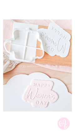 Stamp + Cortante HAPPY Women´s Day - comprar online