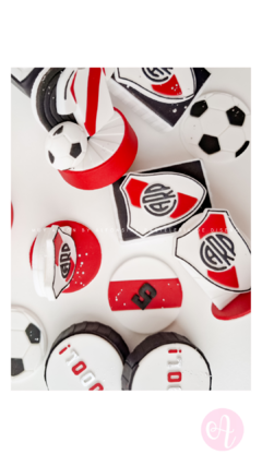 Set Stamps + Cortantes Mini Pasteleria River Plate - comprar online