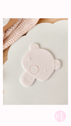 Cortante + Stamp Oso Woodland Muy Alfon - comprar online