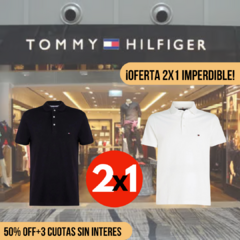 CHOMBA TOMMY OXFORD SLIM FIT - ¡OFERTA 2X1 IMPERDIBLE!