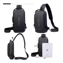 ANTITHEFT-PRO MOCHILA ANTIRROBO IMPERMEABLE USB - comprar online