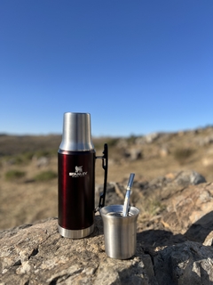 Termo Mate STANLEY SYSTEM ( 2 EN 1 ) Con Pico de Alta Precision 1.2LTS. BOMBILLA DE REGALO