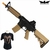 Rifle de Airsoft Elétrico Cybergun Modelo Colt M4a1 Cqbr Edição Marcos do Val + Camiseta Exclusiva