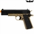 Pistola de Airsoft Spring Cybergun Colt M1911 A1 Abs - Dual Color