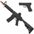 Airsoft Rifle M4A1 Ris + Pistola Airsoft V307 Spring Vigor + Brinde