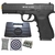 Kit Pistola de Airsoft Co2 WinGun Special Force W119 Blowback +5 Co2 +30 Alvos+ 500 Bbs 0.20g +Maleta Falcon