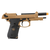 Pistola de Airsoft Green Gás WE M9 Blowback - Tan - 6mm na internet