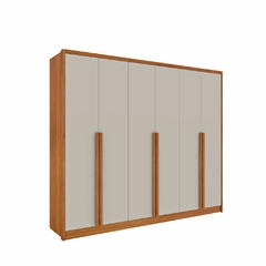 Armário Adam 06 portas de abrir - 2,70 (100% MDF)