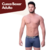 Modelo masculino exibindo cueca boxer em Poliamida. 