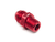 Unión Conexión Recta AN8 A 1/8" NPT Rojo BNZ - comprar online