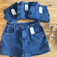 Short saia Jeans