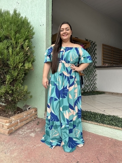 Vestido Longo Ciganinha