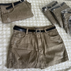 Short saia Marron - loja online