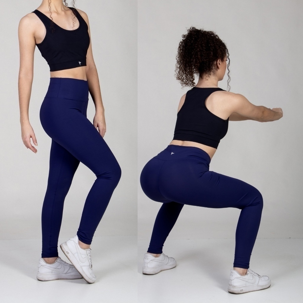 Navy exercise leggings clearance