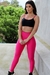 Conjunto Fitness Vivi Calça Duo Compressão Pink/Preto - Biquinis Camila Alves