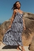 Vestido Longo Zebra - Biquinis Camila Alves