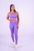 Conjunto Fitness Top Básico e Calça Básica Lilás Texturizado - Biquinis Camila Alves