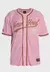 CAMISA BASEBALL PRISON JARSEY NEW YORK PINK