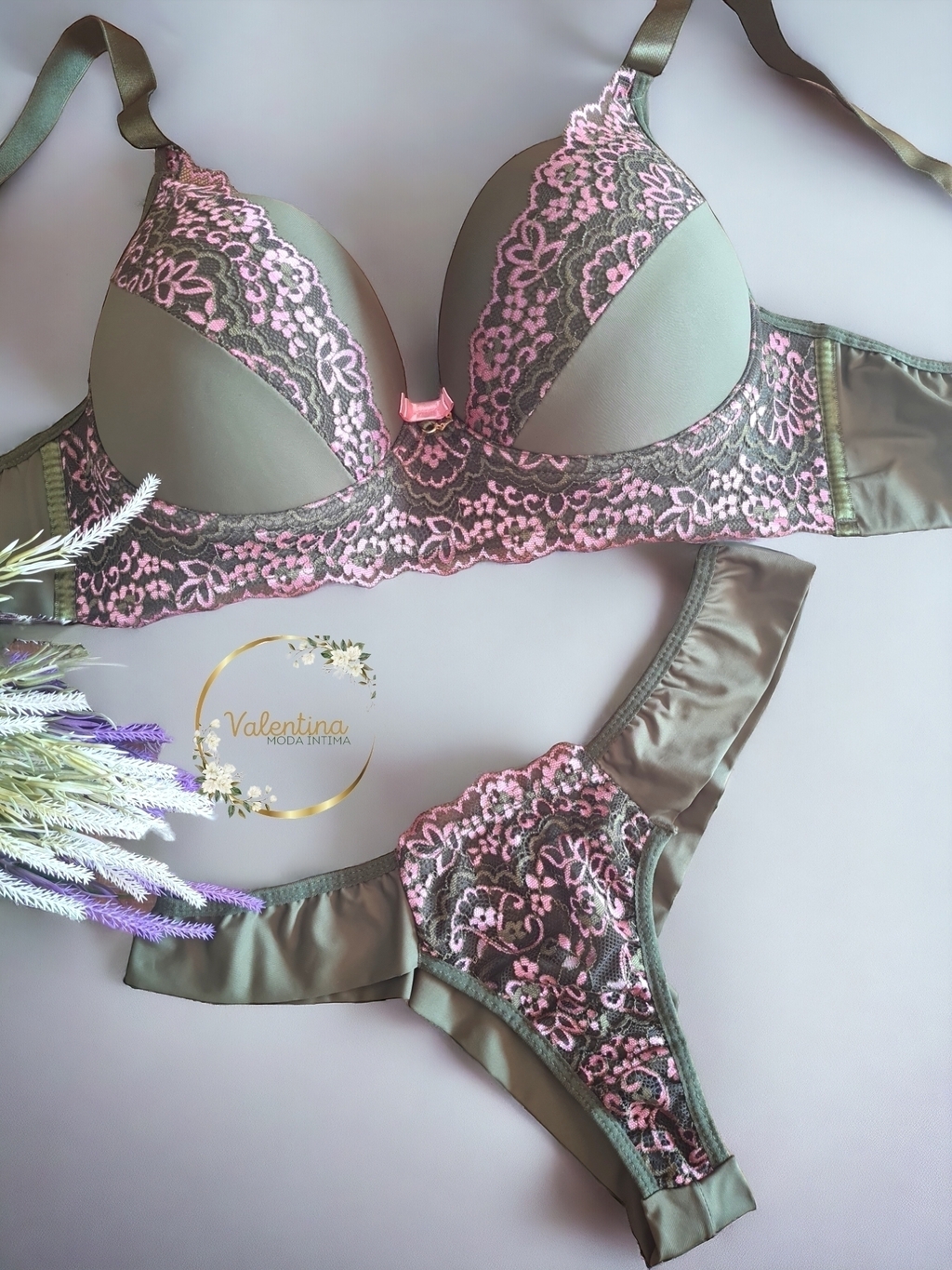 Conjunto Amor Perfeito Valentina Moda Intima
