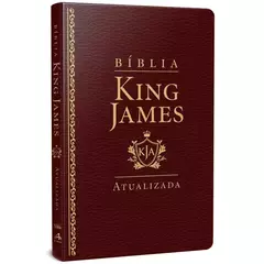 Bíblia King James Atualizada Slim | KJA | Vinho