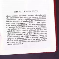 Bíblia Sagrada | NVI | Leitura Perfeita | Capa Couro Soft Rosado na internet