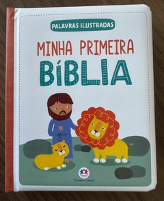 Minha Primeira Bíblia | Palavras Ilustradas | Capa Almofadada