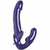 *GUN MICRO VIBRO STRAP-ON MEDIUM AZUL