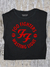 Remera Top Foo Fighters Negra Talle Unico