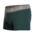 Boxer Clasico Seda Fria Sin Costura Verde con Gris - TOT Underwear