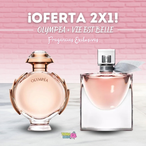 PERFUME OLYMPEA MUJER 100ML PERFUME VIE EST BELLE DE MUJER DE REGALO OFERTA ESPECIAL 2x1