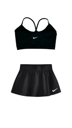 Conjunto Importado Nike Short-Pollera + Top