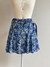 SAIA FLORAL AZUL ZARA - comprar online