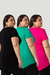 Kit 3 Blusas Femininas Plus Size Tampa Bumbum Nina Mullet