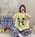 Pijama Playera, Pantalón y Short Personajes Disney (3pz) - Melón Bombón Shop