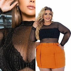 Imagem do Conjunto Short Saia e Body Tule