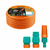 Mangueira Multi Tramontina PVC C/ Engate e Esguicho 20m Laranja