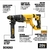 Martelete Perfurador Rompedor Dewalt SDS PLUS 1-1/8'' 20 V MAX XR na internet