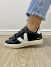 Vert Velcro Preto/Branco