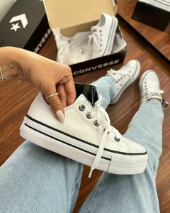 Allstar Plataforma Branco Courino