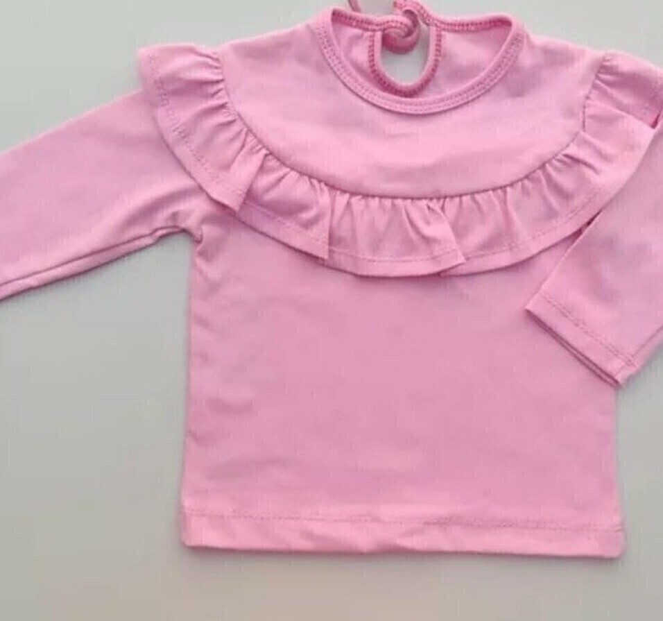 REMERA VOLADOS ROSA CHICLE 12M Lucecita ropa infantil
